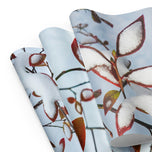 Nature-Inspired Holiday Gift Premium Wrapping Paper Featuring Winter Snow Red Leaves Authentic Photography | 28.75"×19.75" Set of 3 Sheets