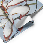 Nature-Inspired Holiday Gift Premium Wrapping Paper Featuring Winter Snow Red Leaves Authentic Photography | 28.75"×19.75" Set of 3 Sheets