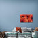 Orange Floral Canvas Wall Art | Spring Gerbera Macro Photography | Horizontal Gallery Wrapped Print | Ready to Hang