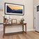 Summer Brilliance - Peaceful Sunset Over Mt. Rainier National Park | Unframed Horizontal Panoramic Canvas Biophilic Wall Art