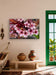 Pink Cherry Blossom Gallery Wrapped Canvas Wall Art | Horizontal Macro Flower Photography Print | Ready to Hang