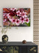Pink Cherry Blossom Gallery Wrapped Canvas Wall Art | Horizontal Macro Flower Photography Print | Ready to Hang