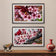 Pink Cherry Blossom Macro Photography Canvas Set of 2 | Unframed Horizontal Prints | Biophilic Décor for Living Room, Bedroom & Office
