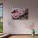 Pink Cherry Gallery‑Wrapped Canvas Wall Art | Macro Photography Horizontal Print