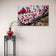Pink Cherry Gallery‑Wrapped Canvas Wall Art | Macro Photography Horizontal Print