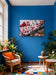 Pink Cherry Gallery‑Wrapped Canvas Wall Art | Macro Photography Horizontal Print