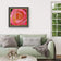 For Rose Lovers — Pink Rose Closeup Photography | Unframed Square Canvas Wall Art Print for Living Room