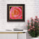 For Rose Lovers — Pink Rose Closeup Photography | Unframed Square Canvas Wall Art Print for Living Room