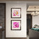 For Rose Lovers - Pink Roses Macro Photography | Unframed Square Canvas Wall Art Set of 4 for Living Room