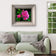 For Rose Lovers - Pink Roses Closeup Photography | Unframed Horizontal Canvas Wall Art Print for Living Room