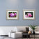 For Rose Lovers — Pink Rainy Roses Closeup Photography | Unframed Canvas Wall Art Set of 4 for Living Room