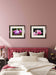 For Rose Lovers — Pink Rainy Roses Closeup Photography | Unframed Canvas Wall Art Set of 4 for Living Room
