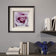 For Rose Lovers — Purple Rose Closeup Photography | Unframed Square Canvas Wall Art Print for Living Room