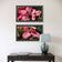 Moody Pink Dogwood Canvas Wall Art Set of 2 — Rain-Kissed Macro Botanical Prints