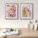 Spring Pink Flowers Canvas Wall Art Set of 3 | Unframed Vertical Macro Photography Prints | Biophilic Décor for Living Room, Bedroom & Office