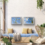Spring Tree Branches Canvas Print Set of 3 | Bring Nature Indoors | Authentic Closeup Photography | Biophilic Wall Art for Home Décor