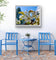 Sunny Cherry Blossom Macro Photography Canvas Set of 3 | Unframed Horizontal Prints | Biophilic Décor for Living Room, Bedroom & Office
