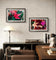 Autumn Vibrant Leaves Authentic Macro Photography | Unstretched Canvas Prints Set of 4 Mixed Orientation Wall Art | Biophilic Style Decor