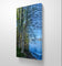 Tranquil Birch Trees by Mountain Lake | Authentic Nature Photography | Vertical Gallery Wrapped Canvas | Living Room, Office, or Cabin Wall Art