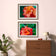 Vibrant Rhododendron Flowers Canvas Wall Art Set of 4 | Unframed Horizontal Macro Photography Prints | Biophilic Décor for Living Room, Bedroom & Office