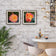Vibrant Roses with Raindrops Canvas Wall Art Set of 3 | Unframed Square Macro Photography Prints | Biophilic Décor for Living Room, Bedroom & Office