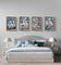 White Cherry Blossom Canvas Print Set of 4 | Bring Spring Inside Year Round | Authentic Nature Photography | Biophilic Vertical Wall Art for Home Décor