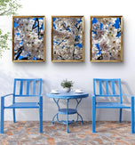 White Cherry Blossom Canvas Print Set of 4 | Bring Spring Inside Year Round | Authentic Nature Photography | Biophilic Vertical Wall Art for Home Décor