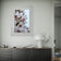 White Cherry Blossom Rain Photography Canvas Wall Art Set of 4 | Unframed Vertical Prints | Biophilic Décor for Living Room, Bedroom & Office