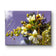 White Spring Blossom with Raindrops | Macro Floral Photography | Horizontal Gallery Wrapped Canvas | Modern Botanical Wall Art Décor
