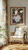White Star Magnolia Blossom Photography Canvas Set of 3 | Unframed Vertical Prints | Biophilic Décor for Living Room, Bedroom & Office