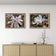 White Star Magnolia Blossom Photography Canvas Set of 4 | Unframed Horizontal Prints | Biophilic Décor for Living Room, Bedroom & Office