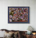 Winter Frosty Leaves Authentic Pacific Northwest Nature Photography | Canvas Wall Art Set of 4 | Vertical & Horizontal Unframed Prints | Biophilic Home Decor | Holiday Gift