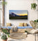 Mt. Rainier in Sunset | Authentic Nature Photography | Gallery Wrapped Canvas Horizontal Print | Biophilic Wall Art for Home Office Décor