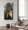 Forest Trees in Golden Sunset | Authentic Nature Closeup Photography | Gallery Wrapped Canvas Vertical Print | Biophilic Wall Art Decor