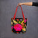 Canvas Tote Bag 15x15 in | Red Summer Flowers Original Photography Print