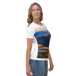 Women's T-shirt Featuring Mt. Rainier National Park | Authentic Photography