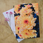 Vibrant Summer Flowers Greeting Cards 5x7 in with Envelopes | Original Floral Photography Art | Blank Note Cards Set of 4