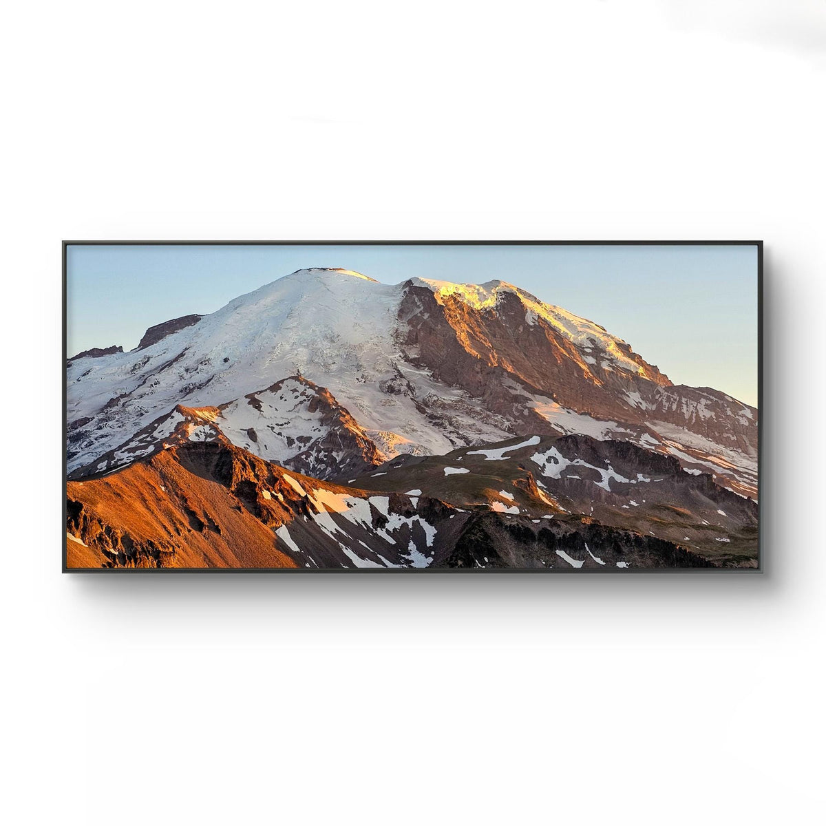 Mt. Rainier in Summer Sunset