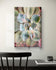Gallery Wrapped Canvas Featuring Macro Photography of Green Succulents | Biophilic Style Vertical Wall Art for Home & Office Décor
