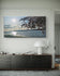Sea Sunset with Vibrant Leaves | Authentic Nature Photography | Gallery Wrapped Canvas | Horizontal Modern Tranquil Landscape Wall Art