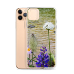 Clear iPhone Case Protection with Original Wildflowers Photography Captured at Mt. Rainier National Park | Premium Protection Meets Authentic Nature Art