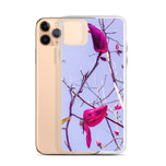 Clear iPhone Pro Max Case with Original Pink Magnolia Photography - Professional Nature Art Print Protection