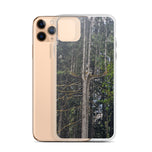 Clear iPhone Pro Max Case with Original Forest Trees Photography Print Protection