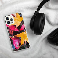 Clear iPhone Case Protection with Original Foliage Photography Print
