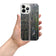 Clear iPhone Pro Max Case with Original Forest Trees Photography Print Protection