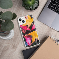 Clear iPhone Case Protection with Original Foliage Photography Print
