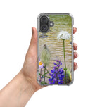 Clear iPhone Case Protection with Original Wildflowers Photography Captured at Mt. Rainier National Park | Premium Protection Meets Authentic Nature Art