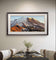 Mt. Rainier in Summer Sunset | Authentic Nature Closeup Photography | Unframed Canvas Horizontal Print | Biophilic Wall Art for Home Office