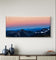 Mt. Rainier National Park in Sunset | Authentic Nature Photography | Gallery Wrapped Canvas Horizontal Print | Biophilic Wall Art for Home Office Decor