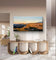 Rainier Mountains in Summer Sunset | Authentic Nature Photography | Gallery Wrapped Canvas Horizontal Print | Biophilic Wall Art for Home & Office Décor